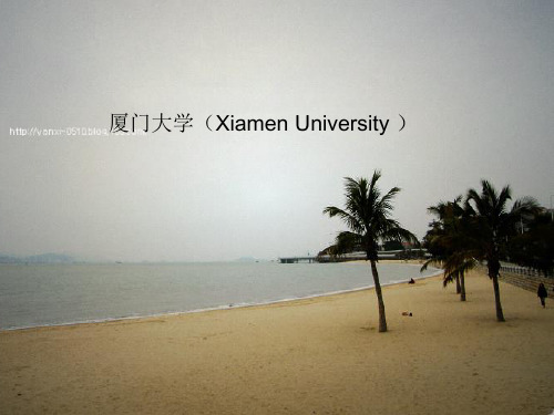 厦门大学介绍PPT