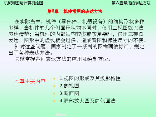 机械制图第6章常用表达方法