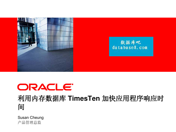 Oracle内存数据库timesten