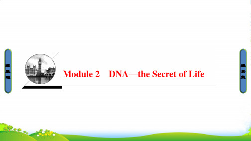 高二英语外研版选修9课件：Unit2《DNA—theSecretofLife》SectionⅠ