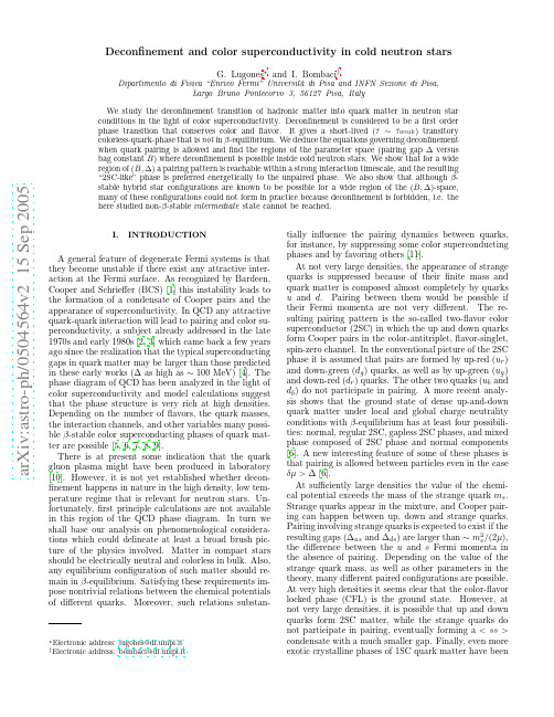 Deconfinement and color superconductivity in cold neutron stars