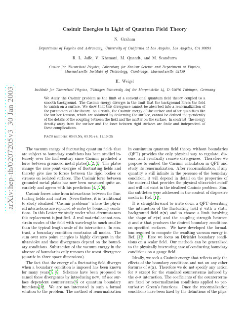 Casimir Energies in Light of Quantum Field Theory