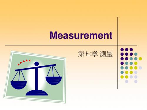 Measurement