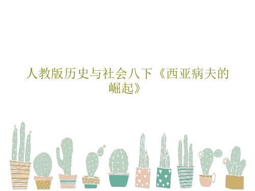 人教版历史与社会八下《西亚病夫的崛起》共17页PPT