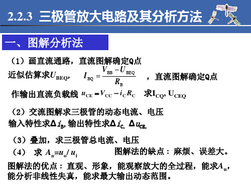 三极管电路的小信号模型分析方法