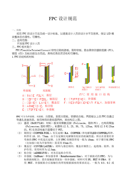 FPC设计规范剖析