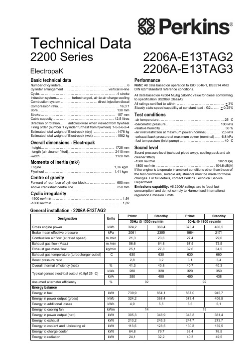 诺基亚电动自行车 Electropak 技术数据说明书