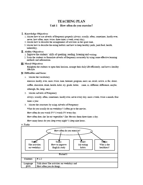 语文版中职英语(基础模块 下册)Unit 1《Travel》word教案