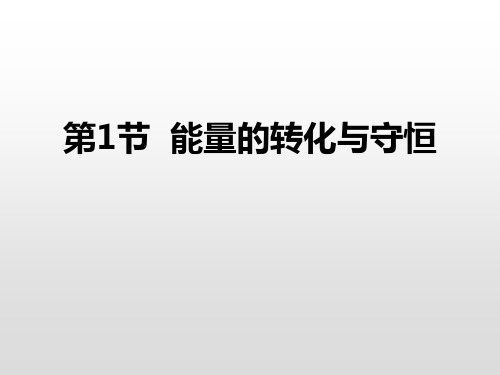 沪科版九年级物理 (能量的转化与守恒)能源、材料与社会课件