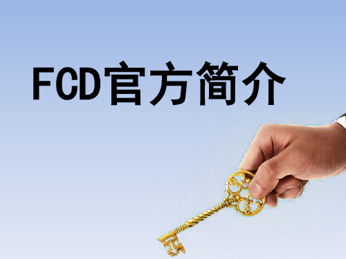 游戏理财FCD官方简介