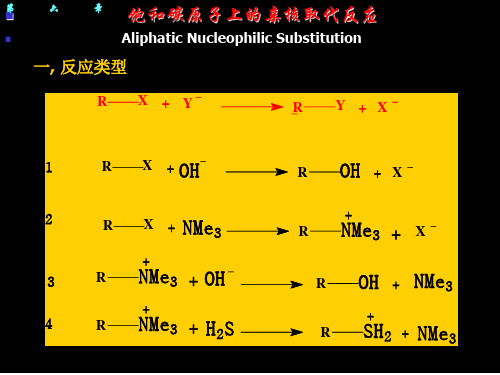 亲核取代