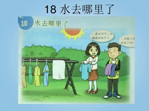 五年级上册科学课件 -18.水去哪里了  粤教版