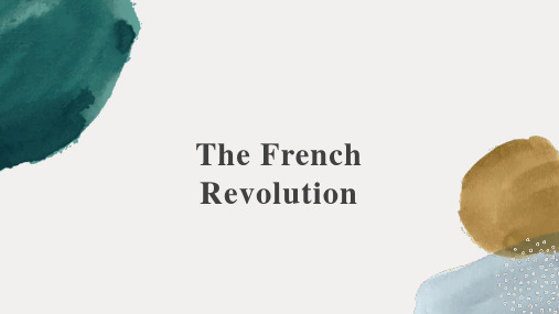 The French Revolution