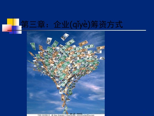 企业筹资方式(PPT 页)
