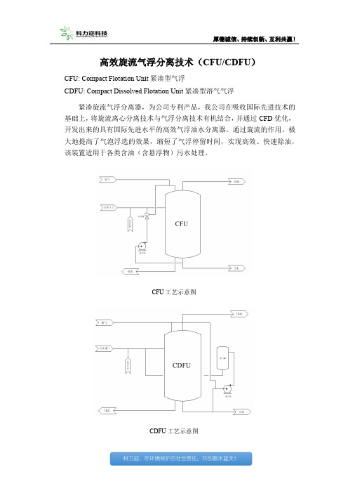 高效旋流气浮分离技术