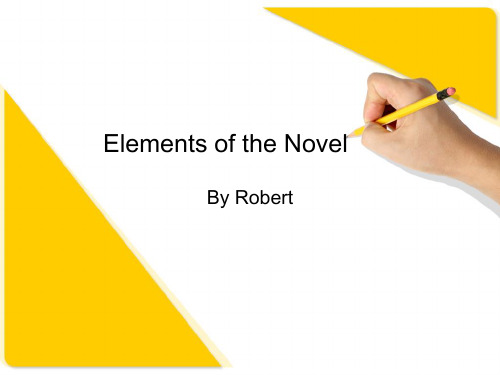 elements of the novel