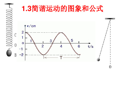 简谐振动的图像和公式 上课用