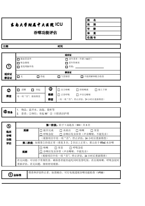 东南大学附属中大医院ICU