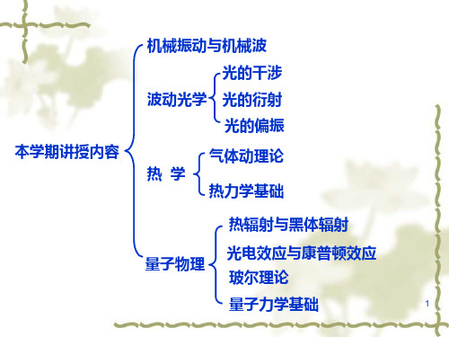 东北大学2013年大学物理下课件机械振动