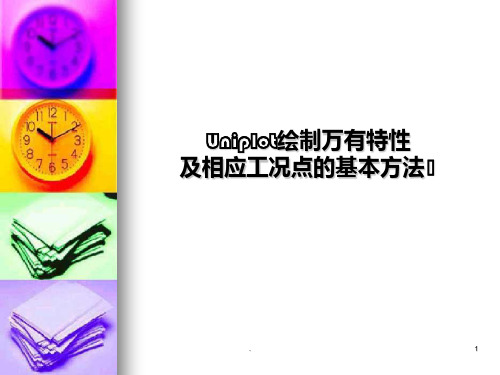 Uniplot绘制万有特性及相应工况点的基本方法PPT课件