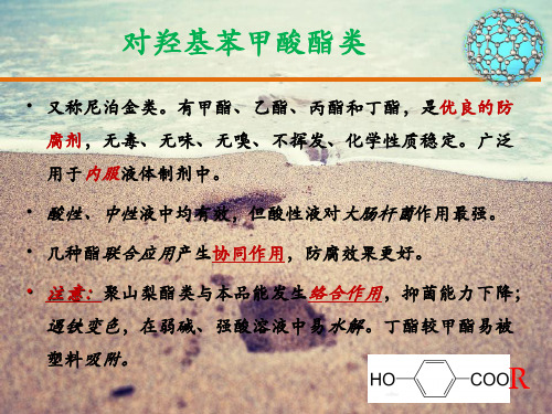 药剂学第二次液体制剂常用的附加剂课件