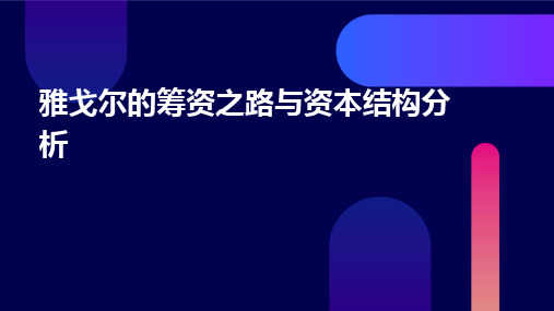 雅戈尔的筹资之路与资本结构分析