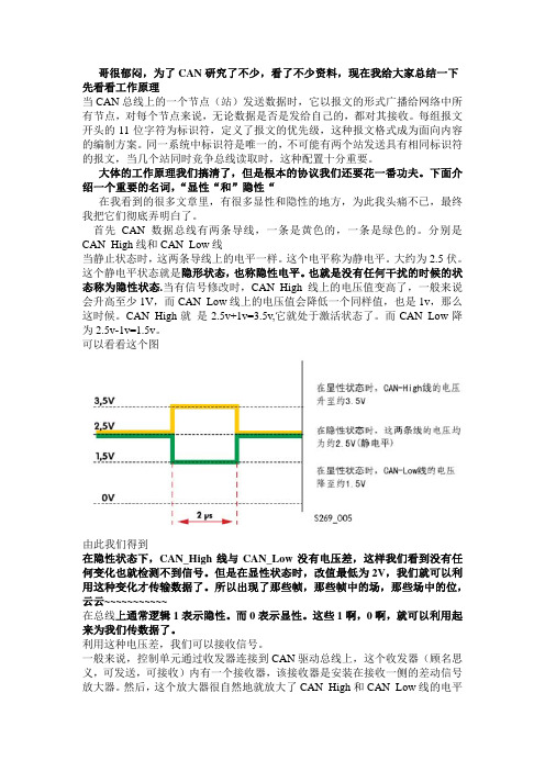 CAN总线呕心沥血教程