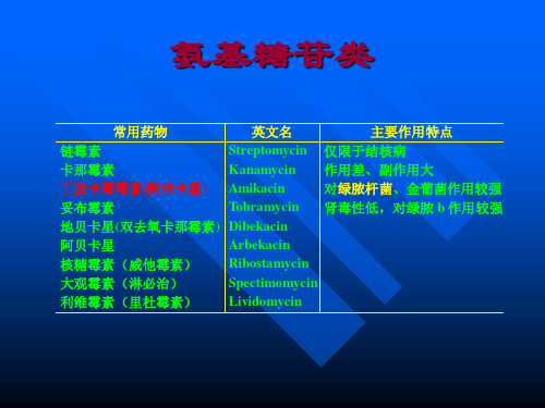 肺感染抗生素治疗(2)