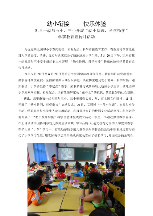 简报：幼小快乐衔(简版)