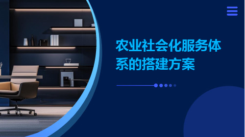 农业社会化服务体系的搭建方案