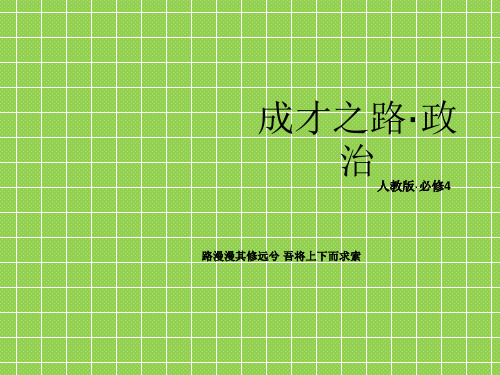 2013《成才之路》高二政治必修4知识整合梳理142张