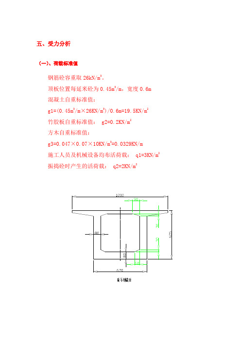 模板支架计算实例