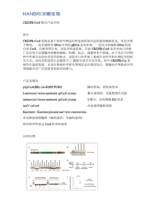 CRISPR 产品介绍