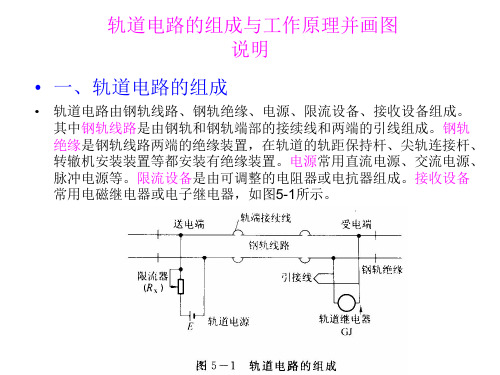 轨道电路的组成与工作原理并画图