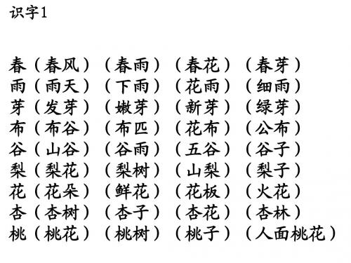 一下 词语朗读 (1)