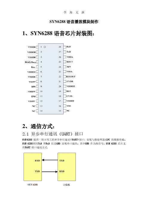 SYN6288语音播放模块.pdf