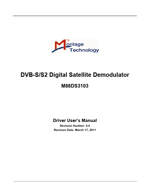 M88DS3103_Driver_Manual_V00_20110317_new