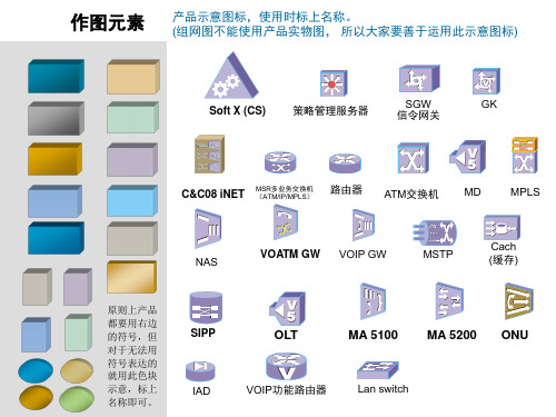 ppt超赞网络拓扑图素材