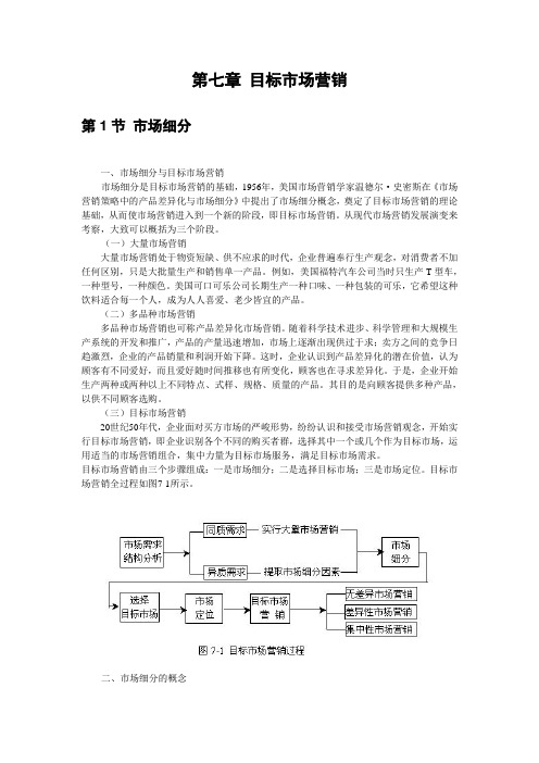 《市场营销学》——第七章