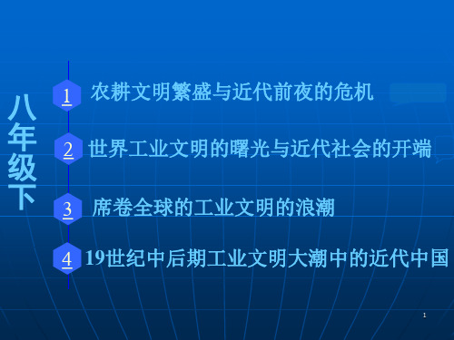 八下历史与社会单元思维导图ppt课件