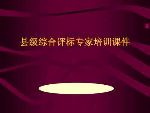 评标专家培训课件-交易平台 县乡权限 部门职责 评标专家日常管理 纪律