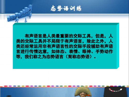 第八讲 态势语的训练