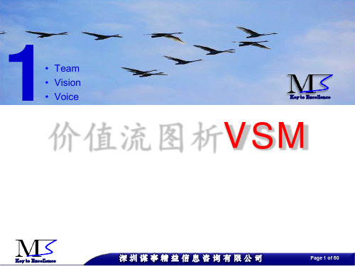 精益生产培训之价值流图析VSM