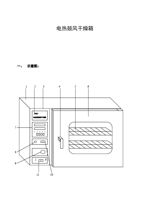 电热恒温鼓风干燥箱的使用说明与故障处理