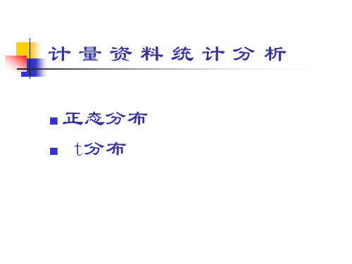 正态分布_t分布