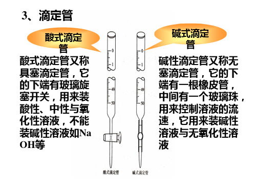 滴定管操作