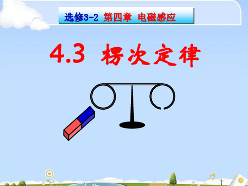 人教版选修3-4 4.3楞次定律(共19张PPT)(优质版)