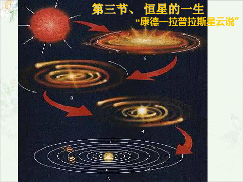 高二地理选修恒星的一生和宇宙的演化