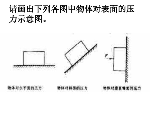 初三物理上学期压强y-P