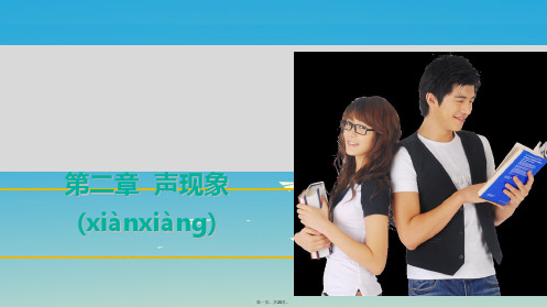 广东省中考物理第二章声现象课件新人教版